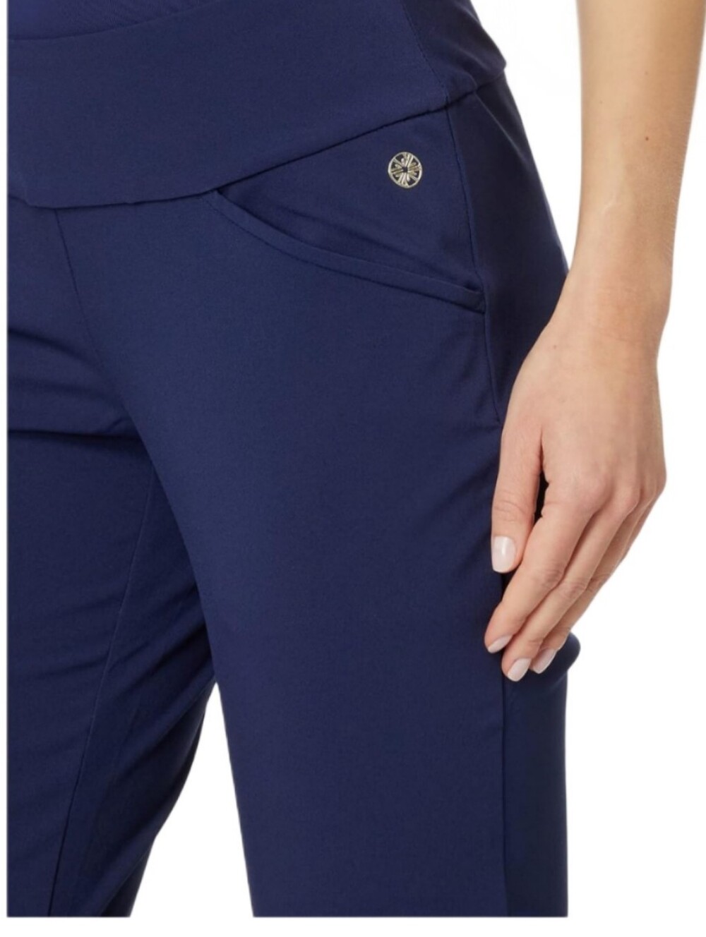 LILLY PULITZER UPF 50+ Luxletic Corso Pant In True Navy - Picture 11 of 13